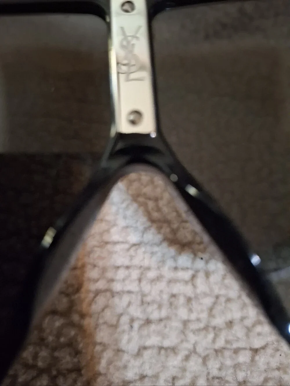 YSL Black Shield Sunglasses - Classic Polarized Look